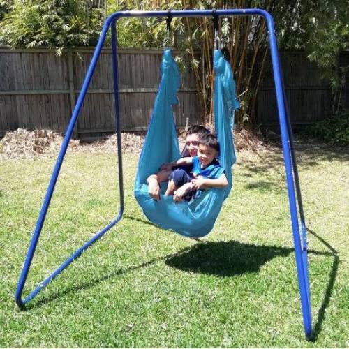 Sensory Swing With Stand Tagged "Sensory Therapy Pod Swings" Siesta
