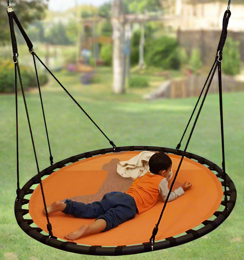 150 cm Orange Mat Nest Sensory Swing