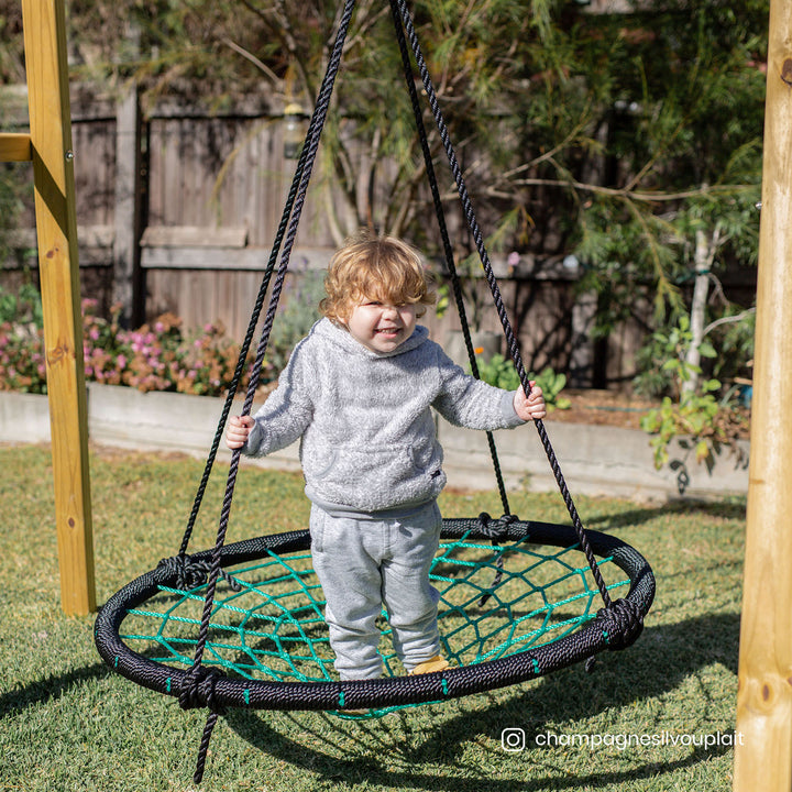 Single Durable Kids Swing Set