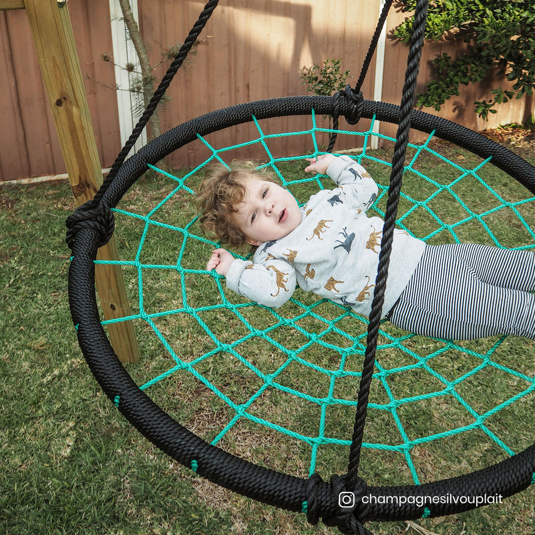 Single Durable Kids Swing Set