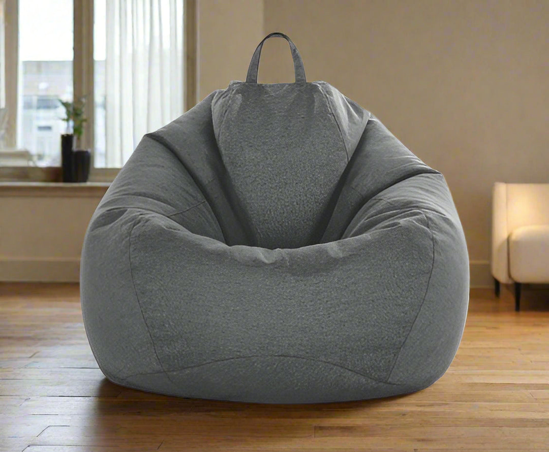 Bean Bag Chair Cover Grey