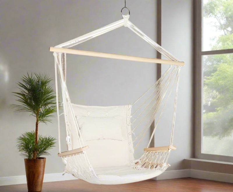 Comfy Hammock Chair in Cream