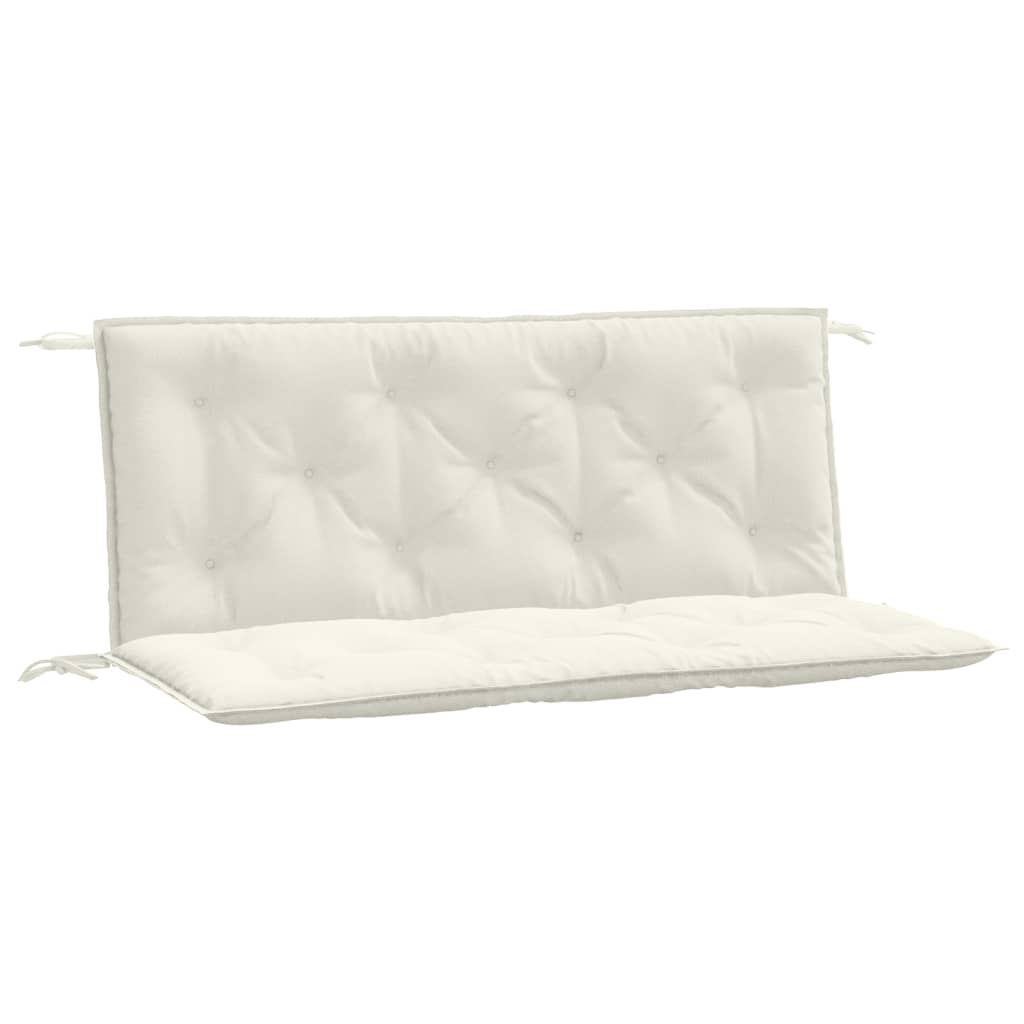 2 Pcs Garden Bench Cushions 120x50x7 CM