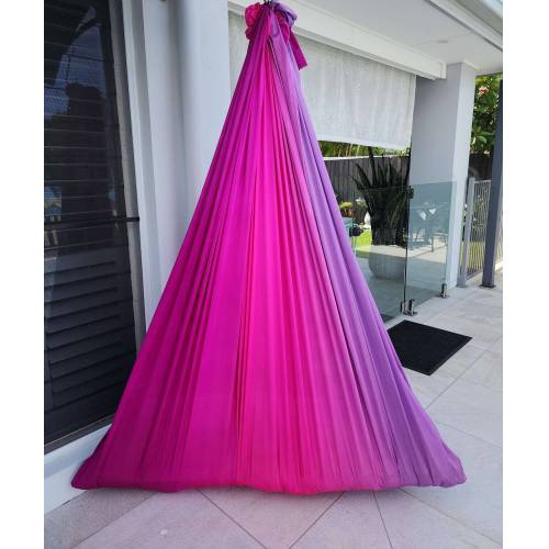 Hanging Sensory Nylon Swing With Stand