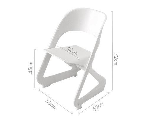 Metro Elegance Stackable Dining Chairs