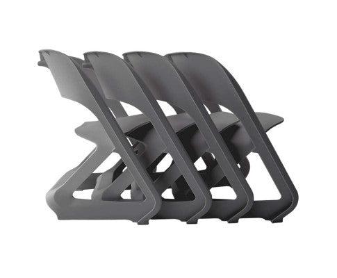 Metro Elegance Stackable Dining Chairs