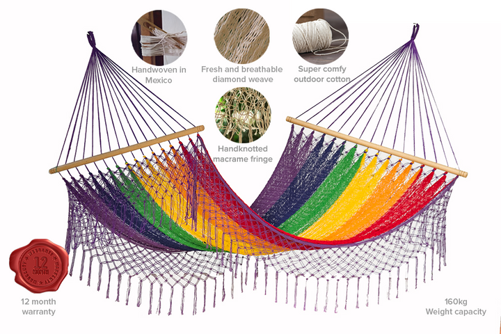 Resort Style Hammock with Fringe