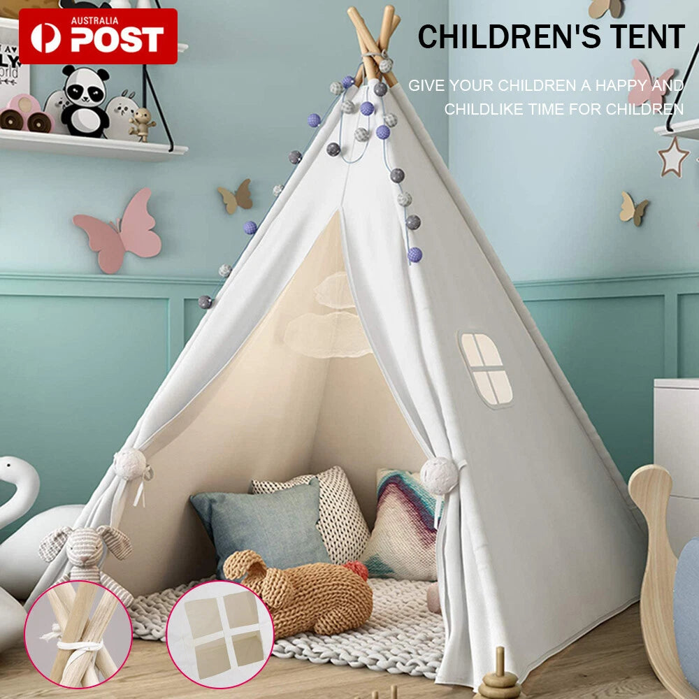Large Teepee Tent Canvas For Kids