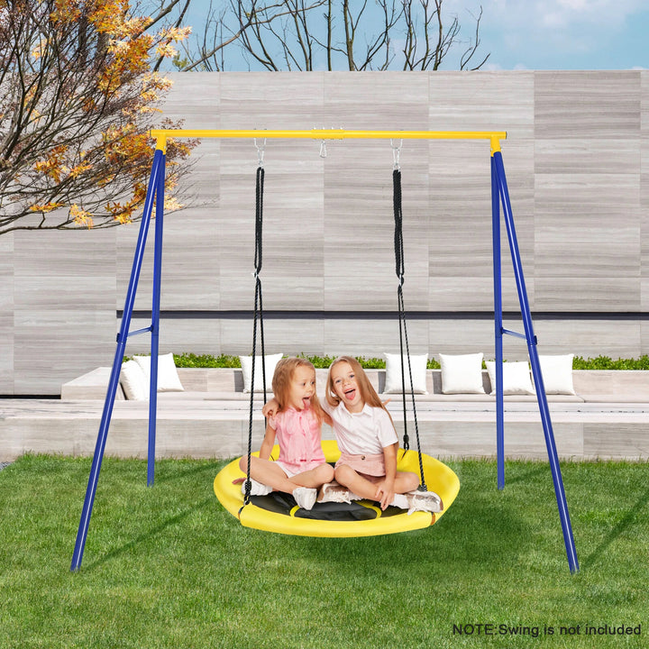 250 KG Heavy Duty A-Frame Steel Swing Frame with Ground Stakes