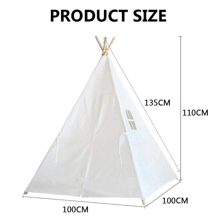 Large Teepee Tent Canvas For Kids