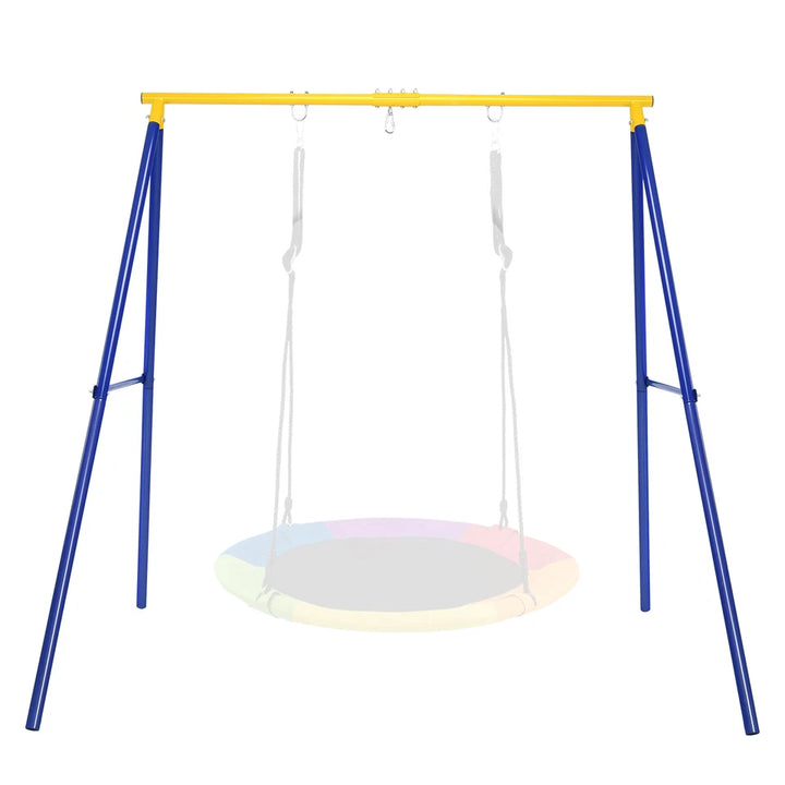 250 KG Heavy Duty A-Frame Steel Swing Frame with Ground Stakes
