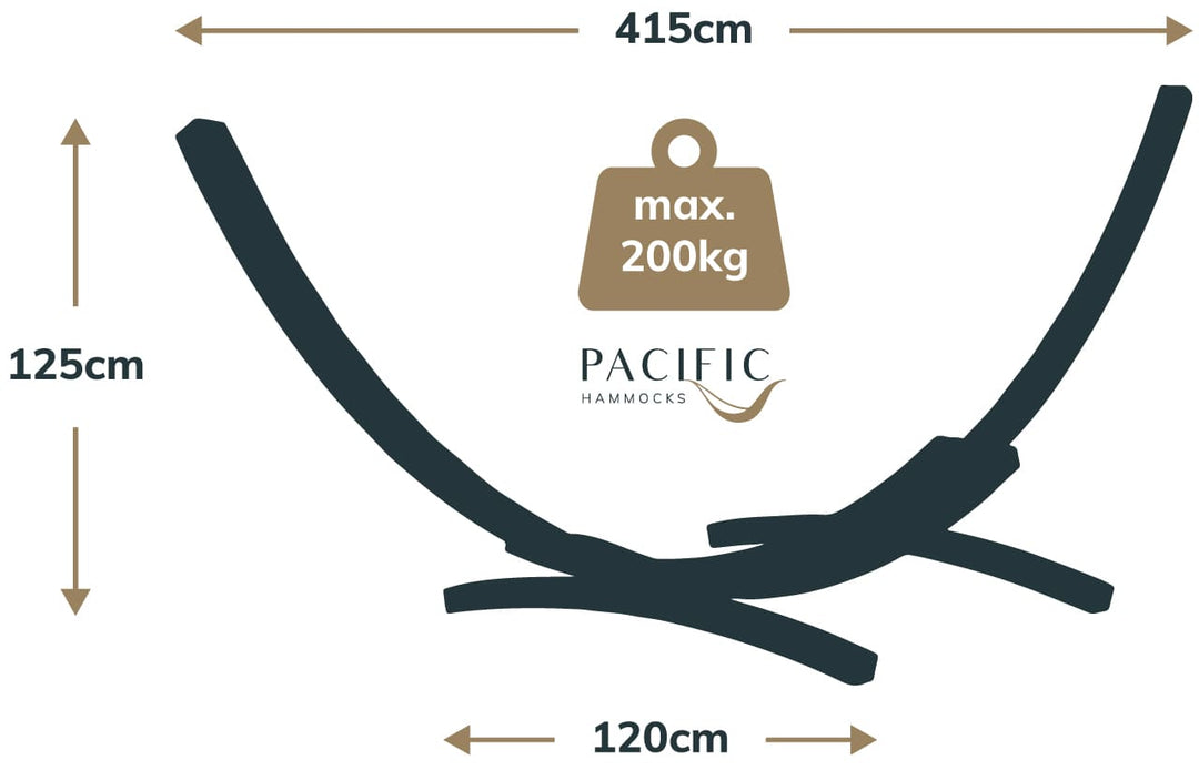 Wooden Hammock Stand