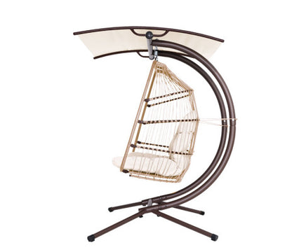    outdoor-furniture-hanging-swing-chair-egg-hammock-pod-wicker-2-person-latte-siesta-hammocks-side-view