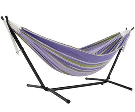Double Cotton Hammock with Stand (Tranquility)-Not Applicable-Siesta Hammocks