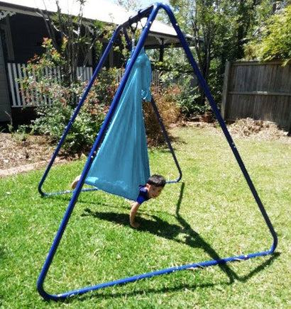 indoor-sensory-teal-swing-with-stand-kids-hanging