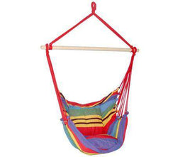 Multi colour Hammock Swing Chair with Cushion-Siesta Hammocks