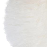 NSW Leather Highland Sheepskin Throw Rug-White-Siesta Hammocks