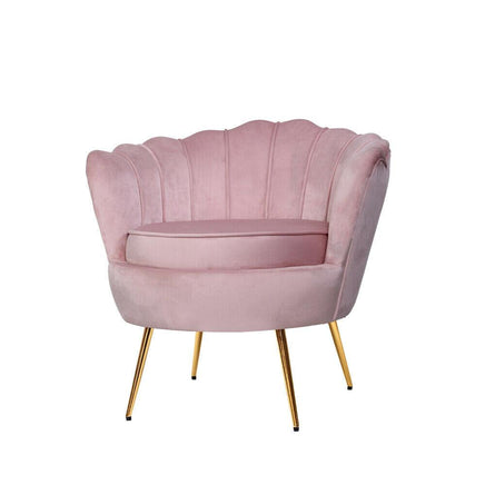 Single Accent Armchair Lounge Chair in Pink Colour-Siesta Hammocks
