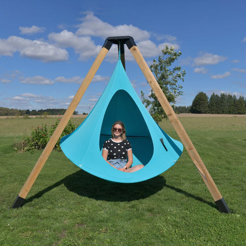 how to set up a teepee tent for kids and adults alike