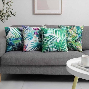 Tropical Water Resistant Outdoor Cushion Cover 45x45 CM