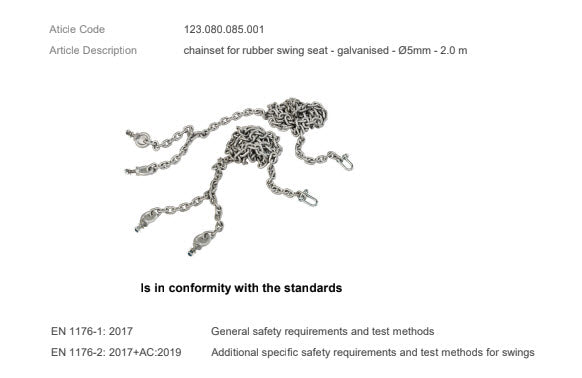 Infant Disabled High Back Swing Seat for special needs