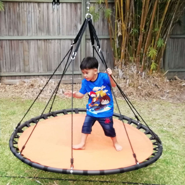 150 cm Orange Mat Nest Sensory Swing