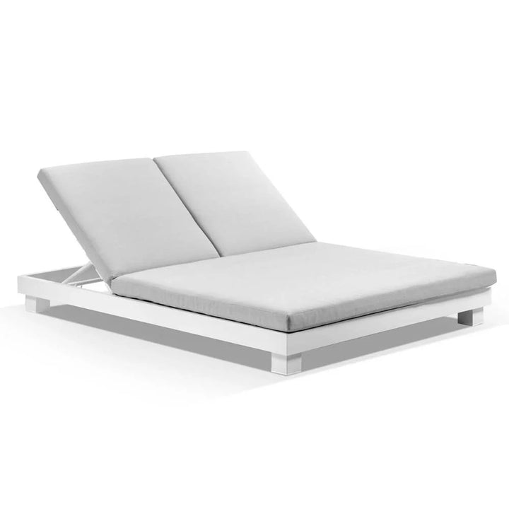 Shoal Bay Aluminium Double Sun Lounge – Adjustable