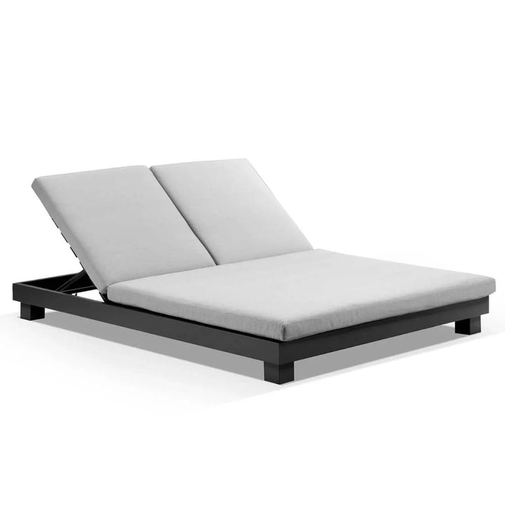 Shoal Bay Aluminium Double Sun Lounge – Adjustable
