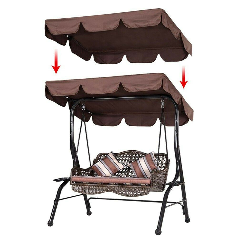 3 Seater Replacement Canopy Cover For Swing Chair