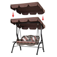 3 Seater Replacement Canopy Cover For Swing Chair