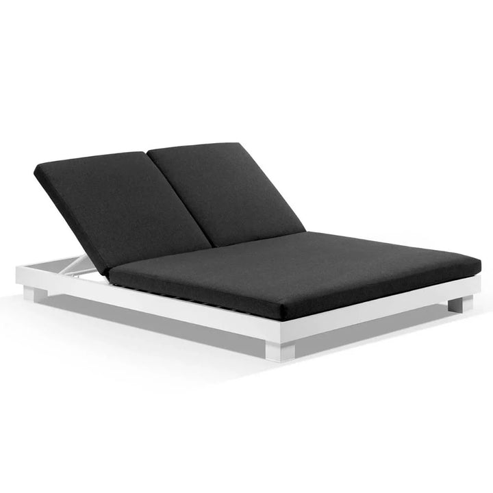 Shoal Bay Aluminium Double Sun Lounge – Adjustable