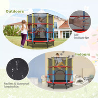 4.5 FT Kids Mini Trampoline 45 KG Max Capacity