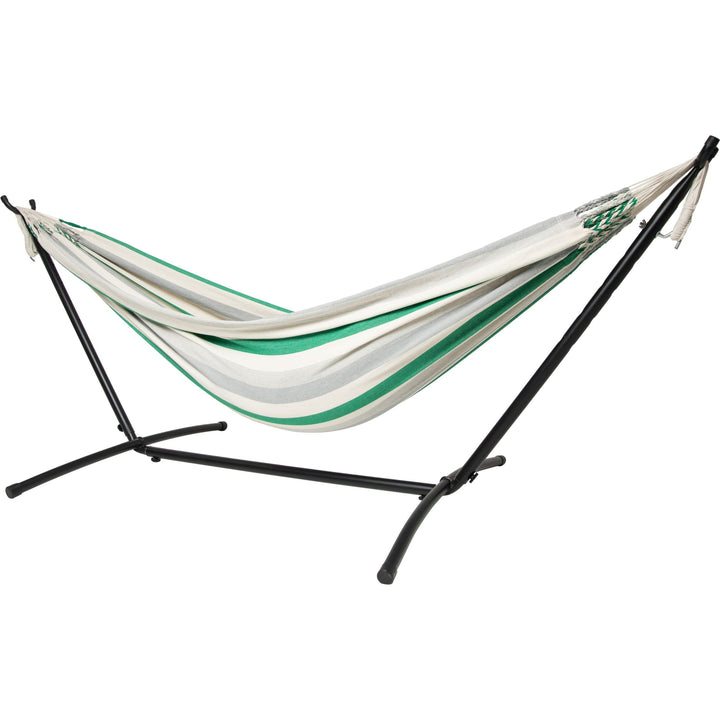 10ft Steel Hammock Stand Bundle – Secure & Portable