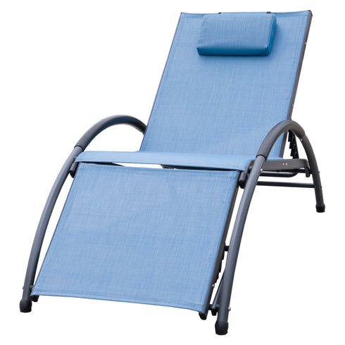 Dockside  Aluminium Sunlounger 150 Kgs Capacity