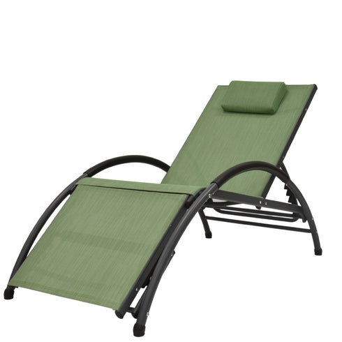 Dockside  Aluminium Sunlounger 150 Kgs Capacity