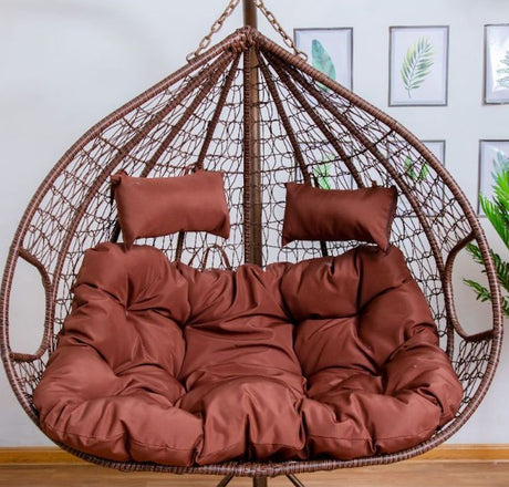 Double Hanging Padded Egg Chair Cushion