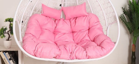 Double Hanging Padded Egg Chair Cushion