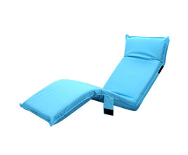 OceanBliss: Versatile Blue Sun Lounger for Beach and Poolside