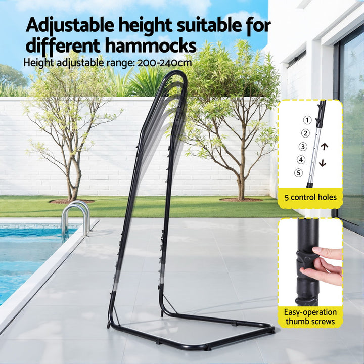 A Frame Heavy Duty Steel Hammock Chair Frame
