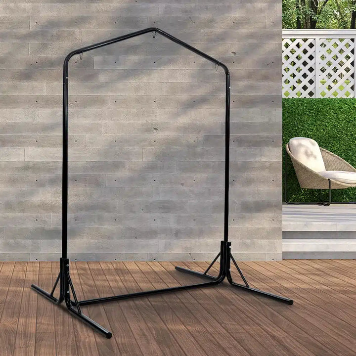 double-hammock-chair-stand-steel-frame-2-person-outdoor-heavy-duty-200kg