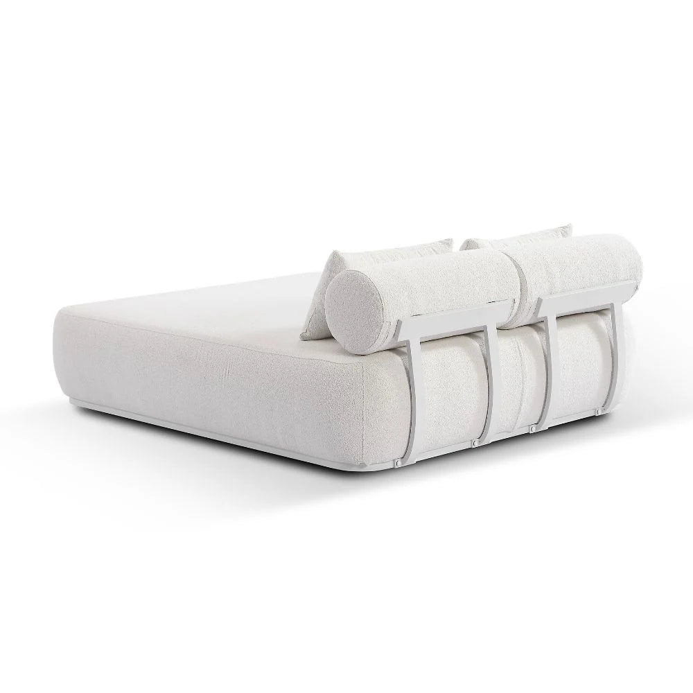 Nelson Bay Outdoor Aluminium Double Sun Lounge Daybed