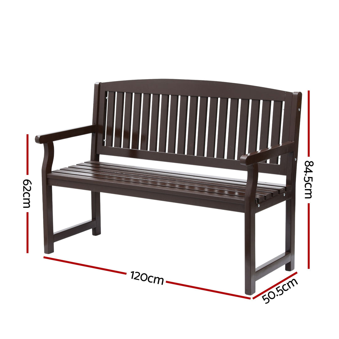 Outdoor Garden Bench Table 120cm