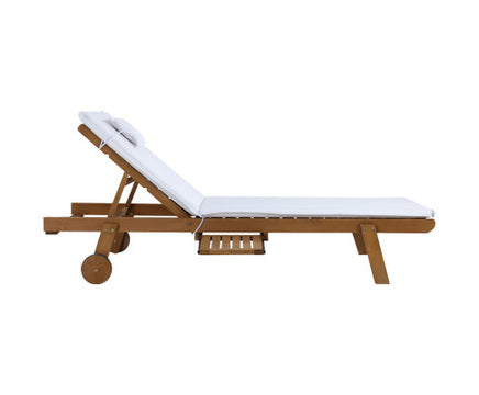 twin-wooden-sun-loungers-with-wheels-durable-white-day-bed-patio-set-side-view