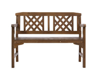 2-seater-wooden-garden-bench-front-view