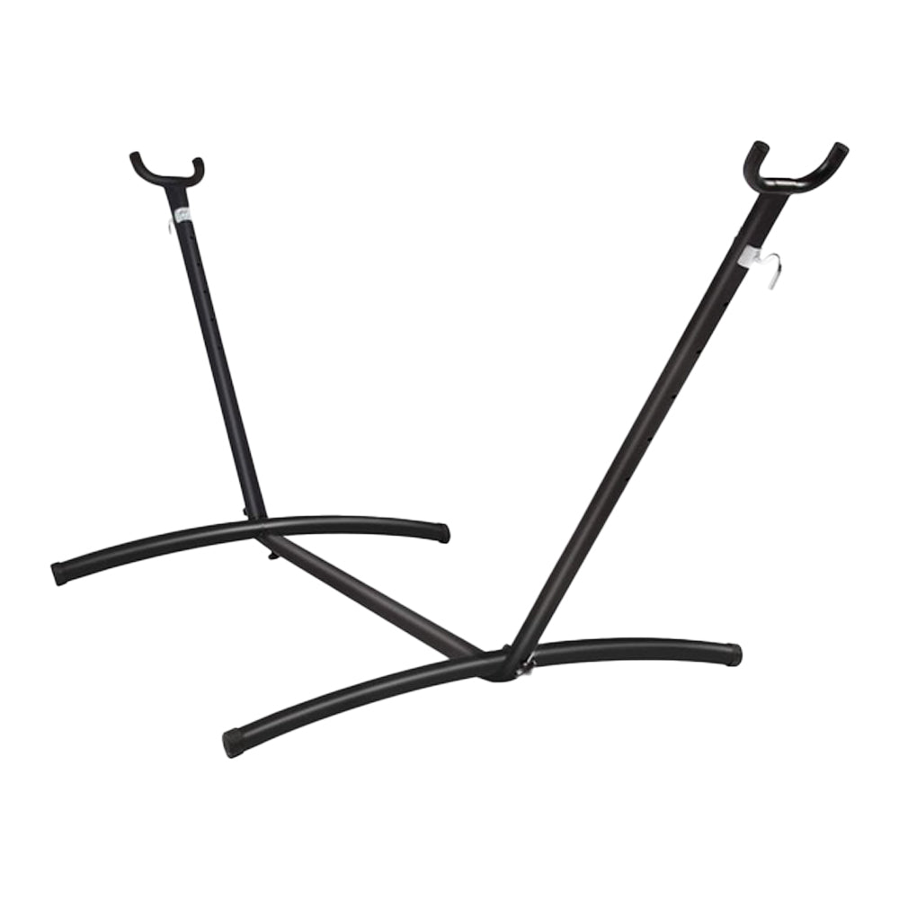 10ft universal steel hammock stand in black