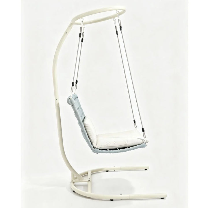 Dudley hanging egg chair with stand, holds up to 120kg