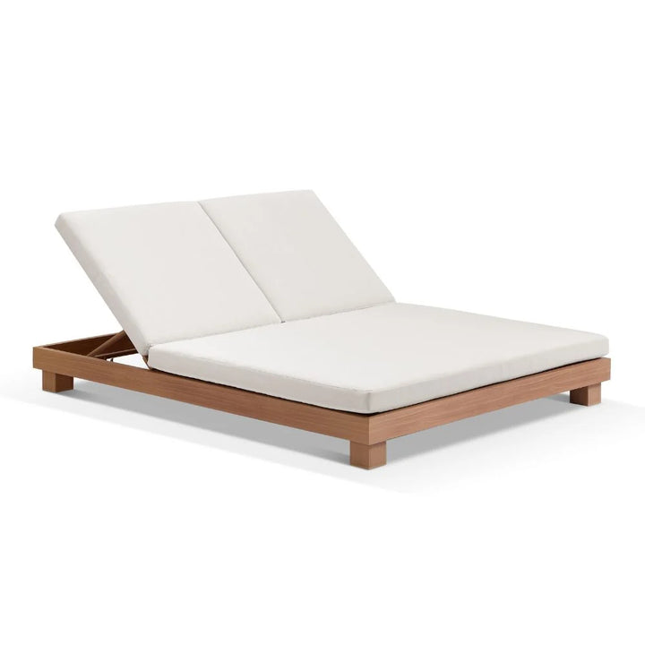 Shoal Bay Aluminium Double Sun Lounge – Adjustable