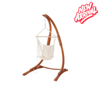 Timber Wooden Hammock Chair with Stand