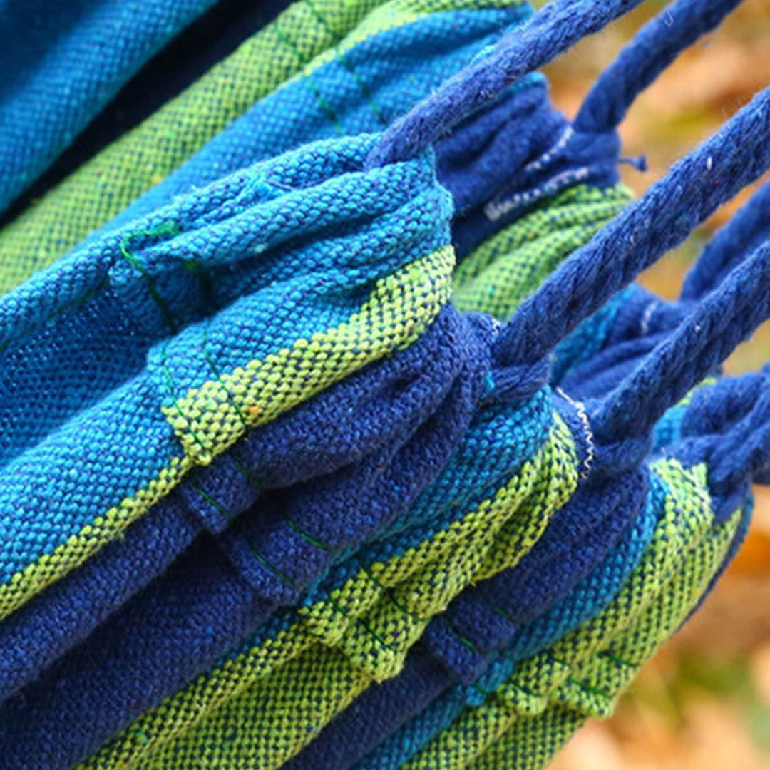 SWETRACE Hammocks for Adults Canvas Blue 1Set 110x31in