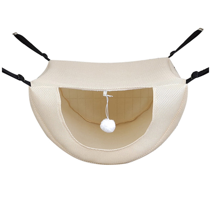 Beige Cat Cage Hammock For Small to Medium Cats